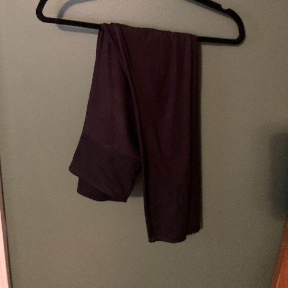 Faux leather leggings